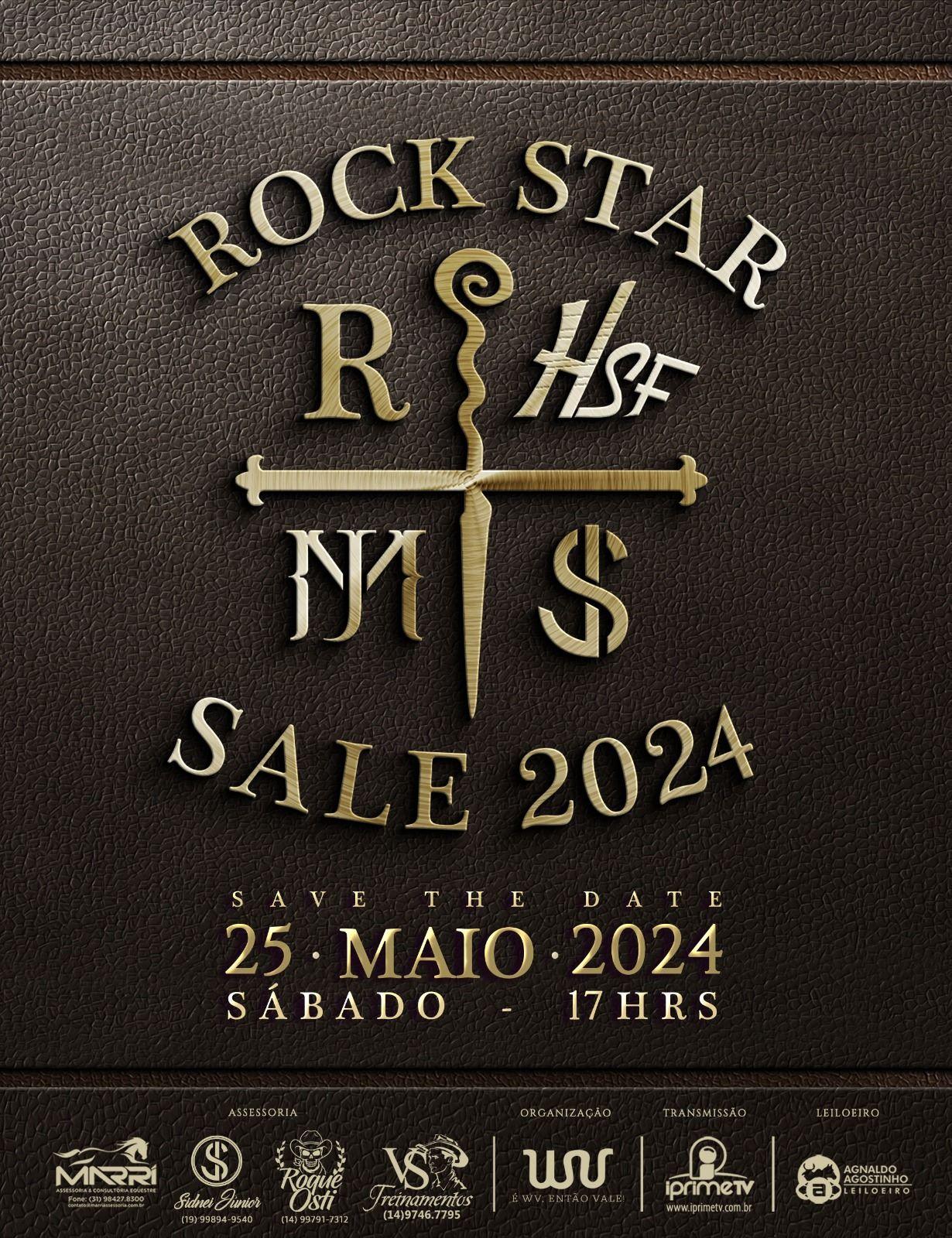 3º Leilão Rock Star Sale